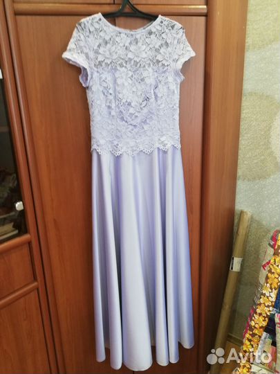 Вечернее платье 46 размера в пол