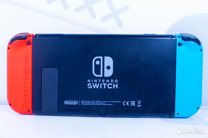Nintendo Switch Neon Red/Blue Rev2 128gb+Kefir б/у