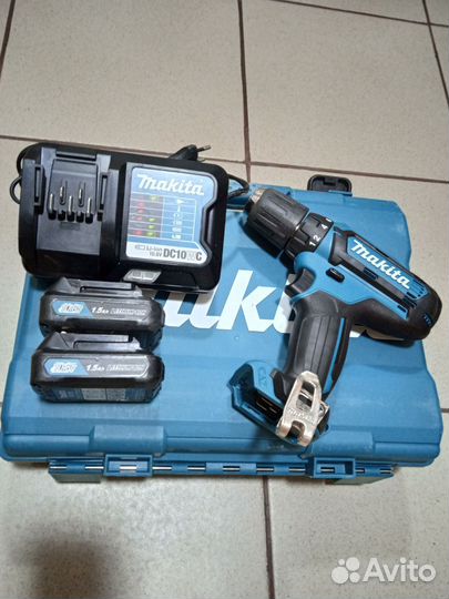 Аккумуляторная дрель шуруповерт makita df331d