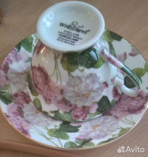 Чайно-кофейные пары Пионы (фарфор)