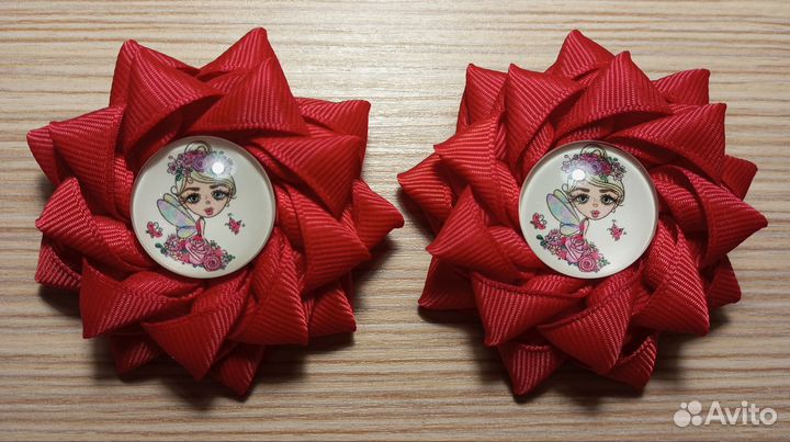 Бантики для волос разные