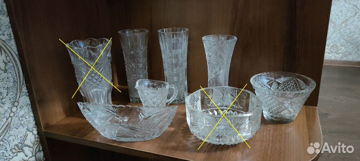 Хрустальные вазы