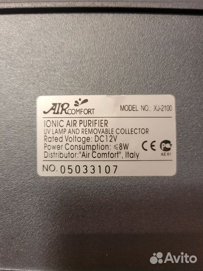 Очиститель,Ионизатор воздуха AIR XJ-2100