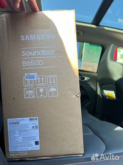 Новый саундбар на гарантии Samsung 3.1 HW-B650D