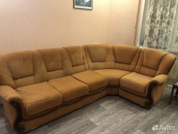 Угловой диван бу