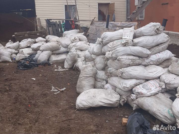 Навоз перегной в мешках