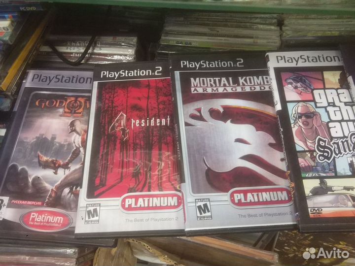 Диски sony playstation 2