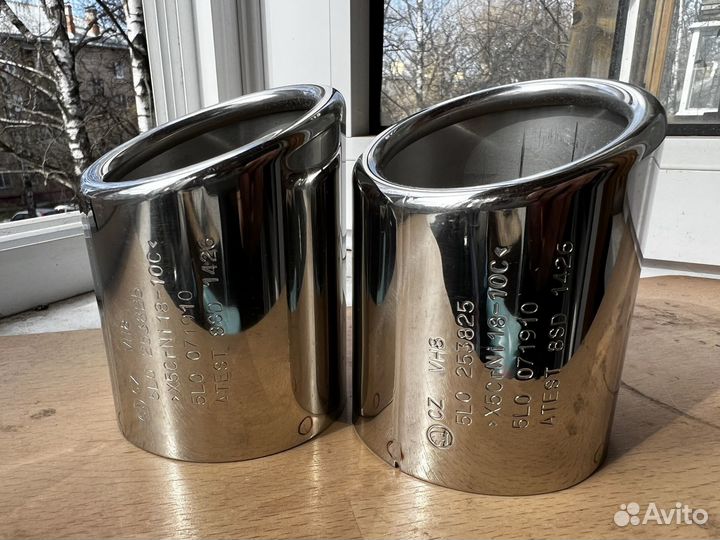 Насадка на глушитель VAG комплект