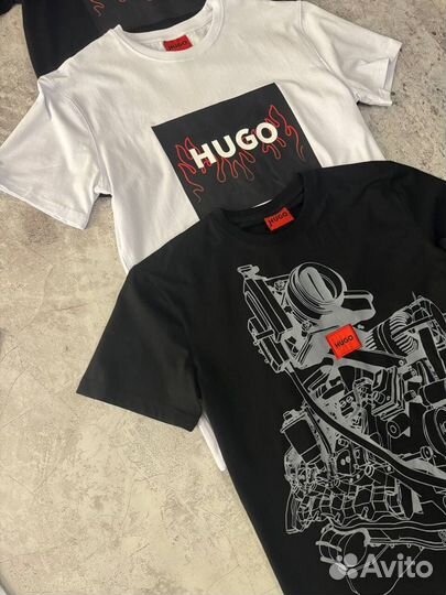 Футболка Hugo Boss хлопок LUX