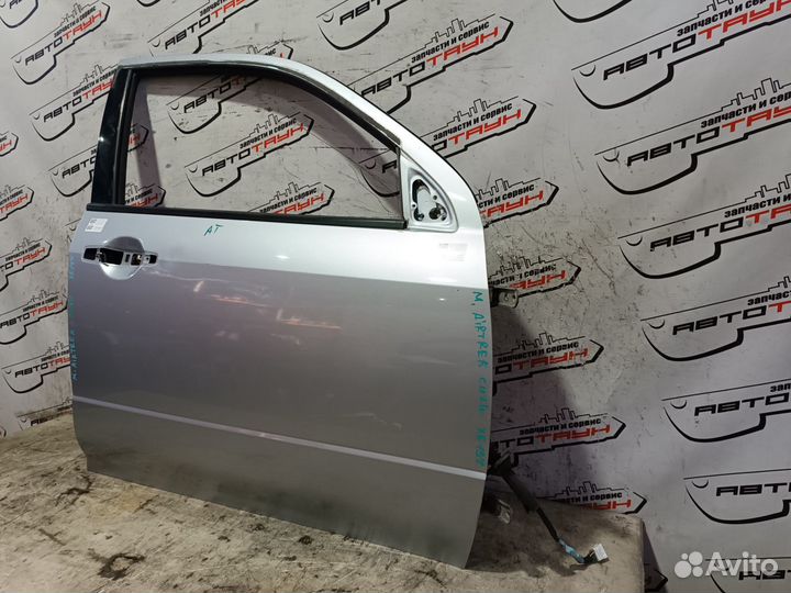 Дверь mitsubishi airtrek outlander CU2W CU4W CU5W MR954668 передняя правая без стеклоподъемника сере