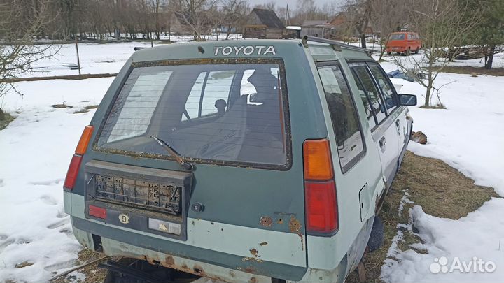 Запчасти на toyota tercel