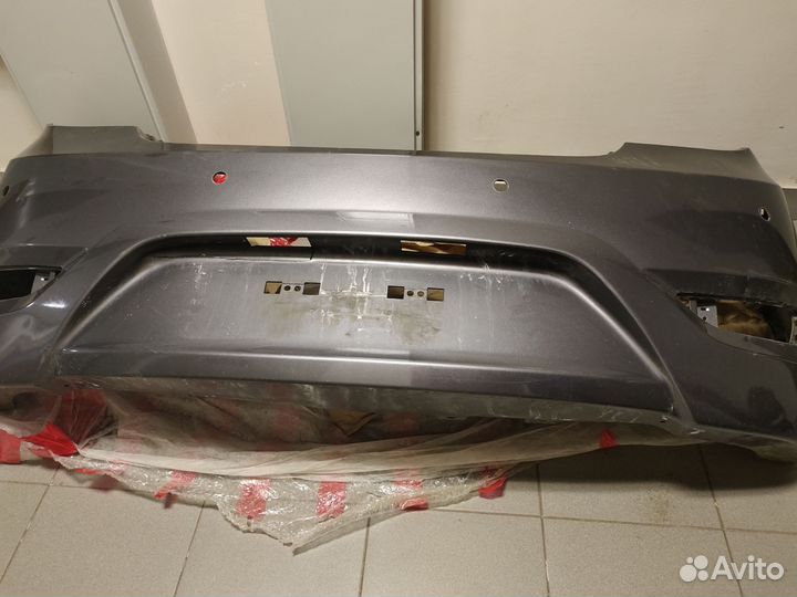 Задний бампер Hyundai Solaris 1