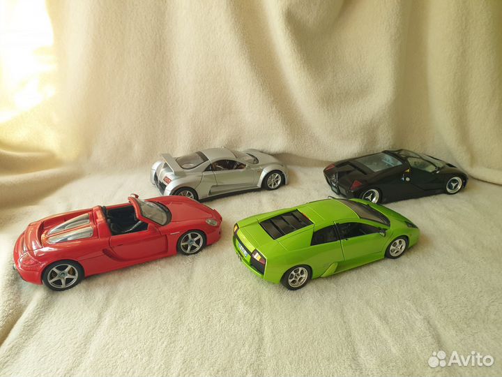 1:18 Porsche, Prima, Ford, Lamborghini