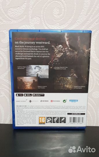 Black Myth: Wukong ps5 диск