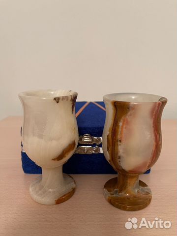 Фужеры из Оникса. 75 мл