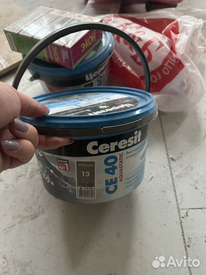 Затирка ceresit