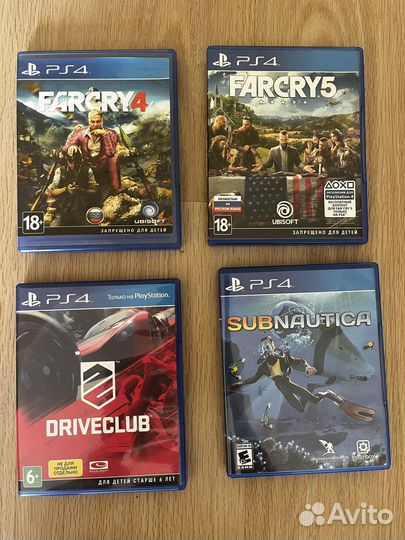 Игры для приставок ps4