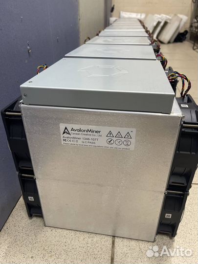 Asic Avalon 1346 107TH/s Новый