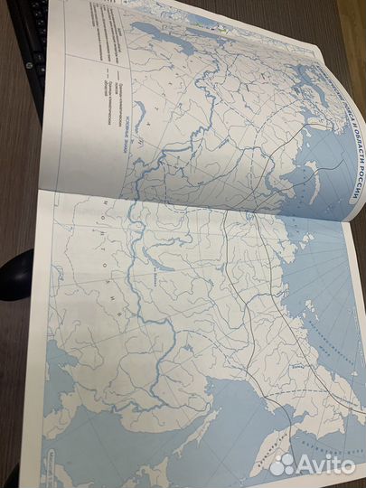 Контурная карта по географии 8 класс