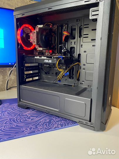 Игровой компьтер Intel Core i3-4130/RX 560 4gb/8Gb