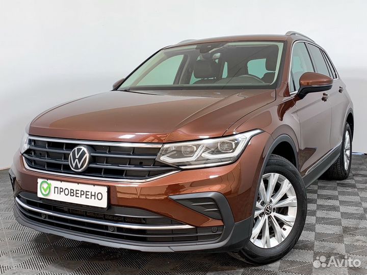 Volkswagen Tiguan 1.4 AMT, 2021, 80 000 км