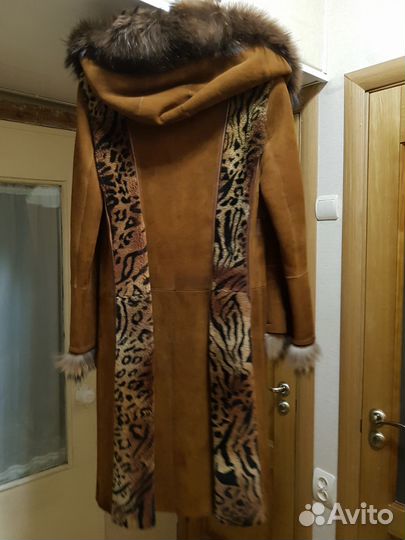 Дубленка натуральная женская 48 50