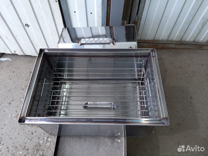 Коптильня из нержавеющей стали