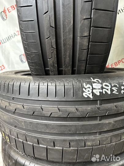 Continental SportContact 6 265/45 R20 и 295/40 R20 108Y