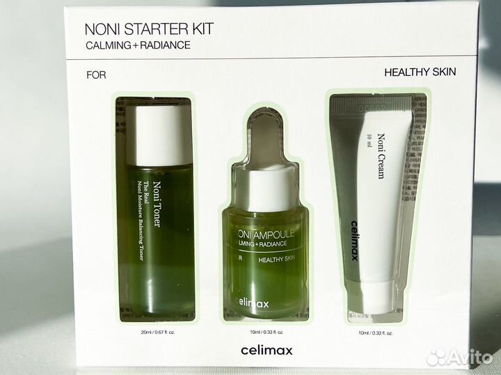 Набор миниатюр с нони Celimax Noni starter kit