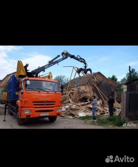 Вывоз строительного мусора с грузчиками