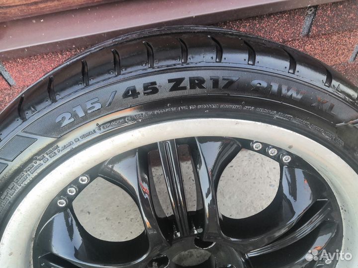 Литые диски r17 4x100