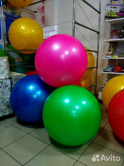 Мяч гимнастический фитбол 65см опт от 10шт