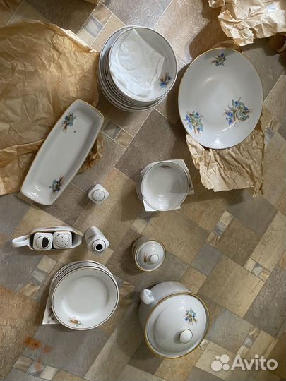 Столовый сервиз СССР вфз