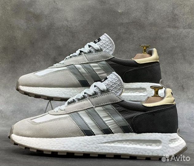 Кроссовки Adidas Retropy E5 черно-серые разм 41