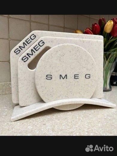 Набор из 3-х каменных досок (черный,бежевый,белый)