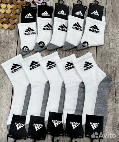 Классные мужские кожаные кроссовки Adidas фишки