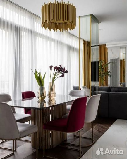 5м тюль матовый вуаль