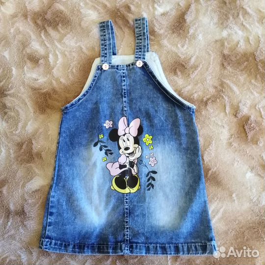 Джинсовый сарафан