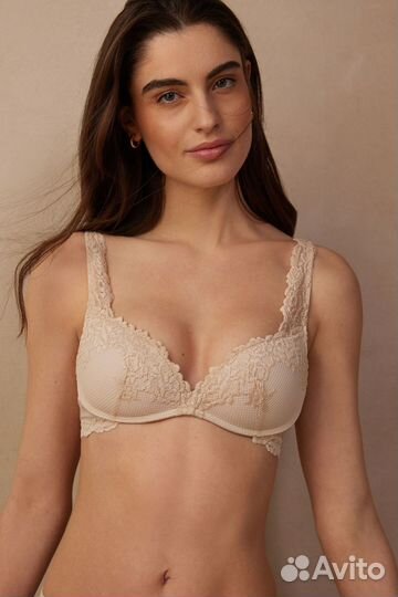 Комплект Intimissimi Gioia 75C пушап Pretty Flower