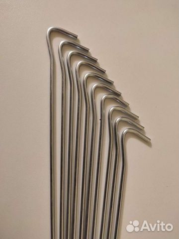 Колышки 10 шт. для палатки 21 см