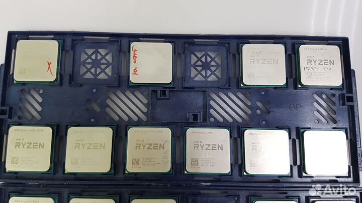 Процессоры Ryzen 3/5/7/9 не рабочие