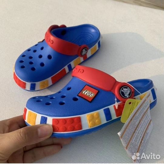 Кроксы Crocs Crocband Lego детские (оригинал)