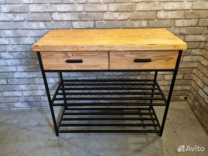 Консоль с ящиками