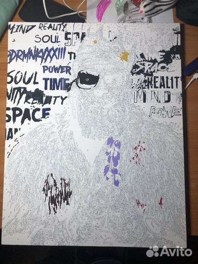 Картина по номерам,танос