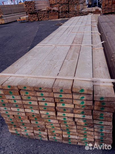 Брус обрезной 100х100х6000мм ГОСТ