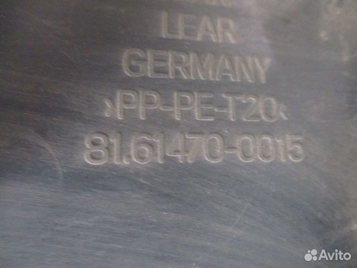 Накладка декаративная под торпедо правая MAN 81614