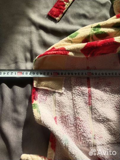 Халат махровый х/б