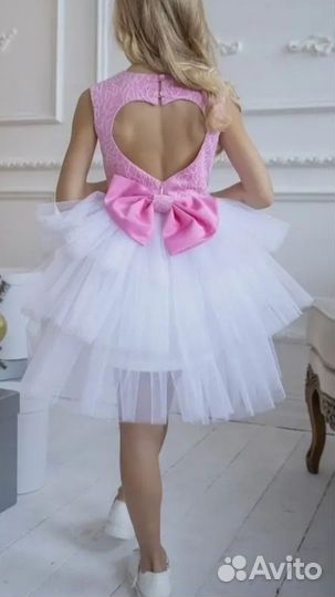 Платье для девочки на выпускной рост 128 134