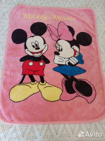 Плед детский Mickey Minnie