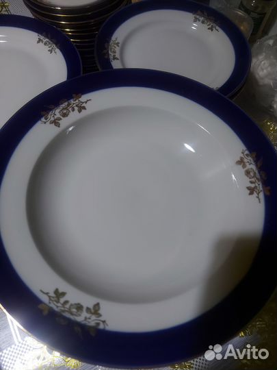 Тарелки Дулево,фарфор